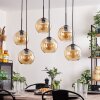 Koyoto Lampadario a sospensione - Vetro Ambrato, 6-Luci