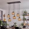 Koyoto Lampadario a sospensione - Vetro Ambrato, 6-Luci