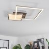 Wimmarp Plafoniera LED Cromo, Nichel opaco, 1-Luce