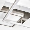 Wimmarp Plafoniera LED Cromo, Nichel opaco, 1-Luce