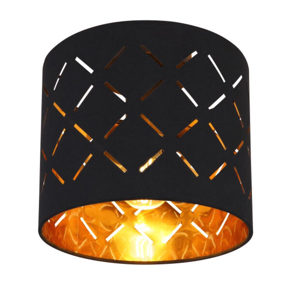 Globo CLARKE Plafoniera Nero, 1-Luce main product photo