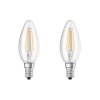 Osram LED E14 4 Watt 2700 Kelvin 470 Lumen Confenzione da 2