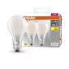 OSRAM CLASSIC A Set di 2 LED E27 6,5 Watt 2700 Kelvin 806 Lumen