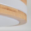 Sofo Plafoniera LED Bianco, 1-Luce, Telecomando