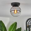 Gastor Plafoniera - Vetro Cromo, Chiaro, Grigio fumo, 1-Luce