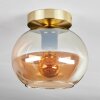 Apedo Plafoniera - Vetro Ottone, 1-Luce