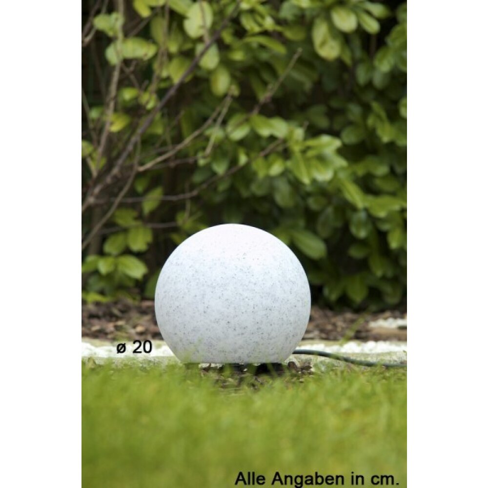 Leuchten-Direkt FADIA Lampada da giardino Grigio, Bianco, 1-Luce main product photo