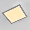 Farc Plafoniera LED Argento, 1-Luce