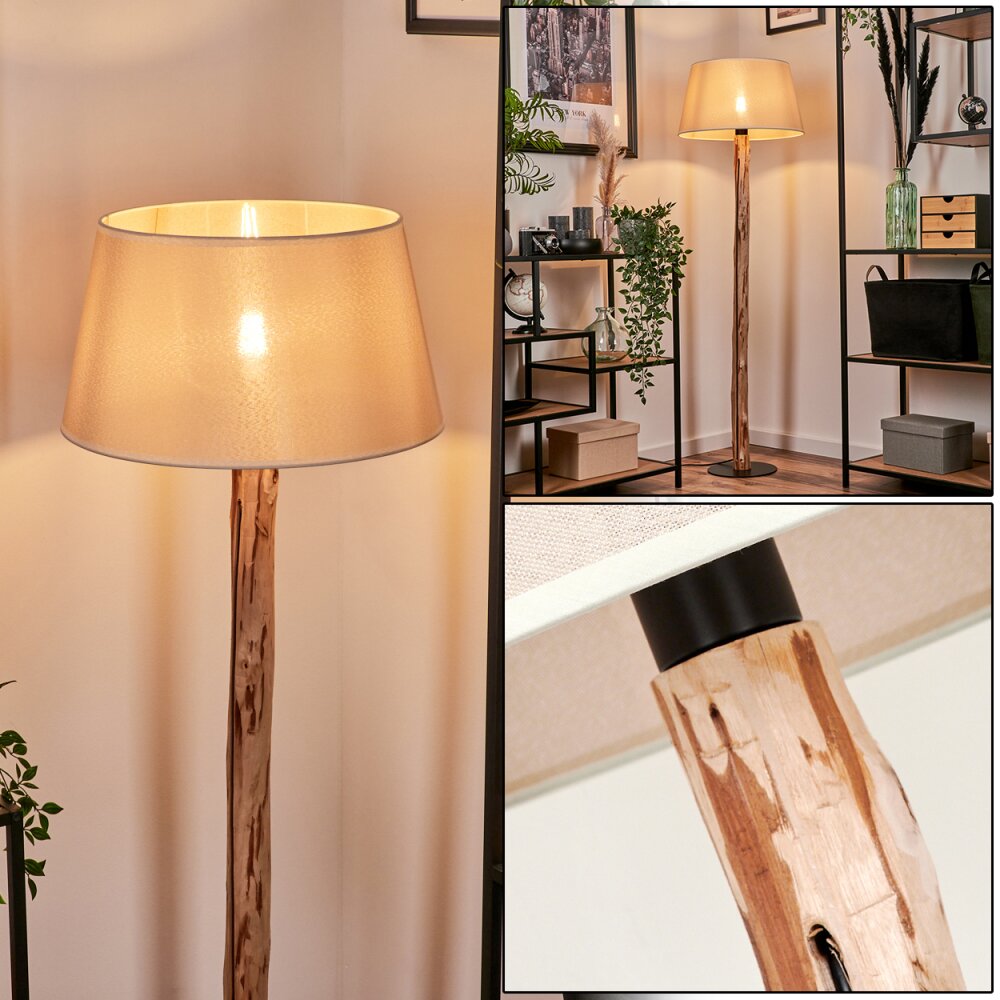 Bassagoda Lampada da terra Écru, Nero, 1-Luce main product photo