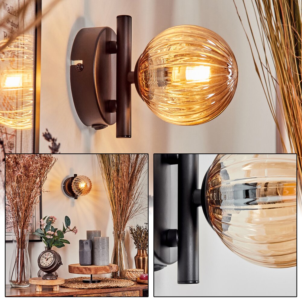 Chehalis Applique - Vetro Ambrato, 1-Luce main product photo
