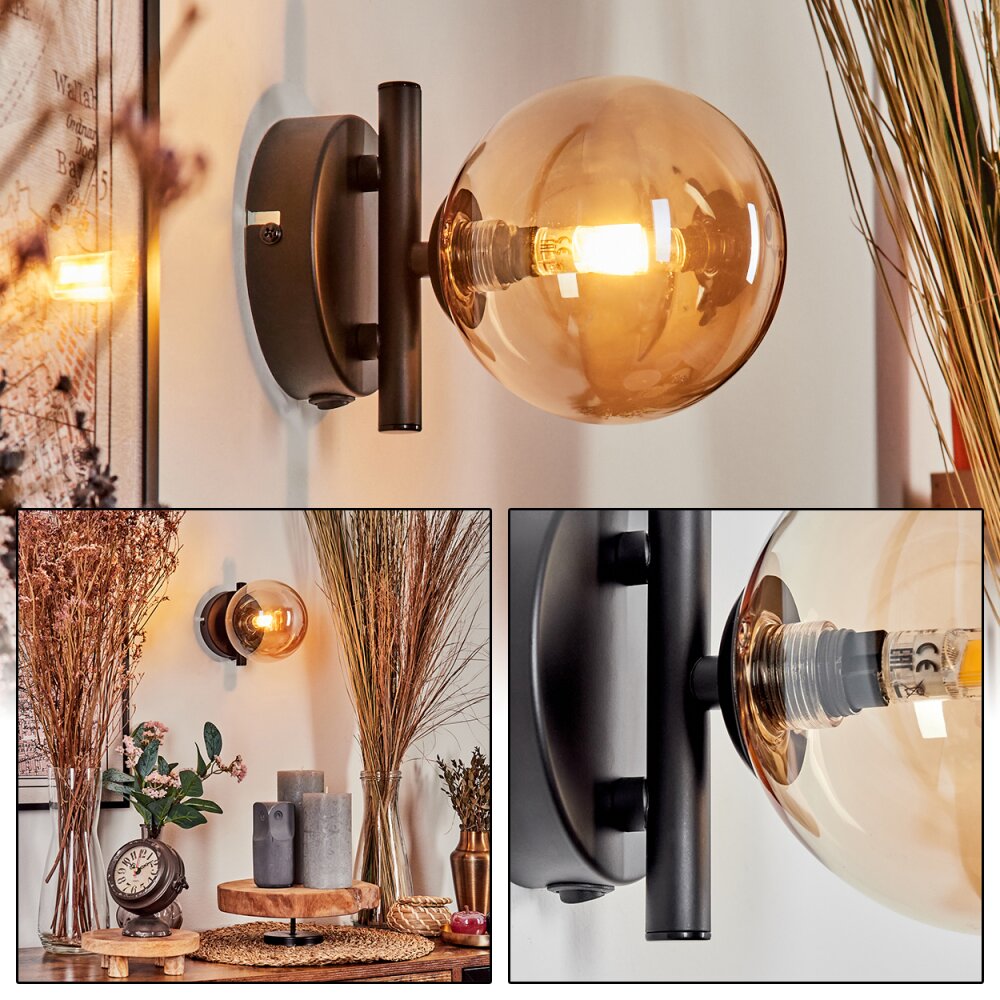 Chehalis Applique - Vetro Ambrato, 1-Luce main product photo