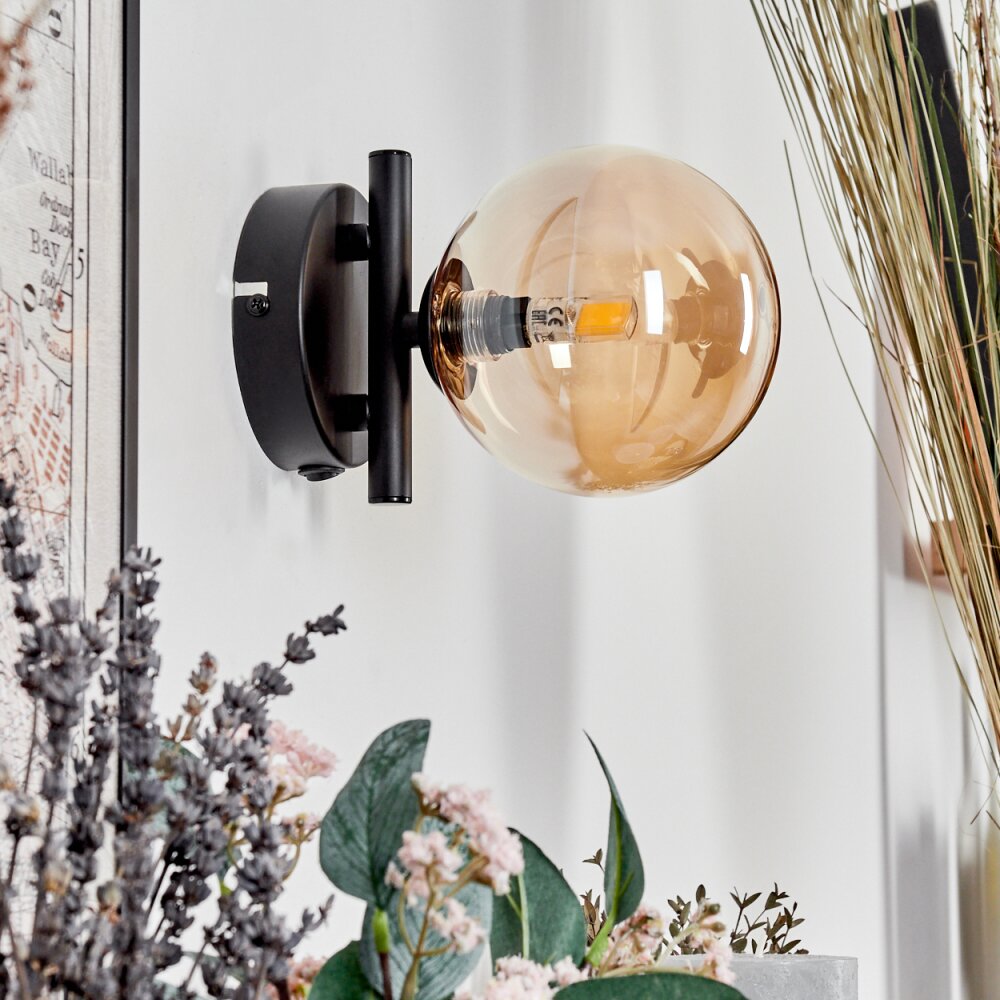 Chehalis Applique - Vetro Ambrato, 1-Luce