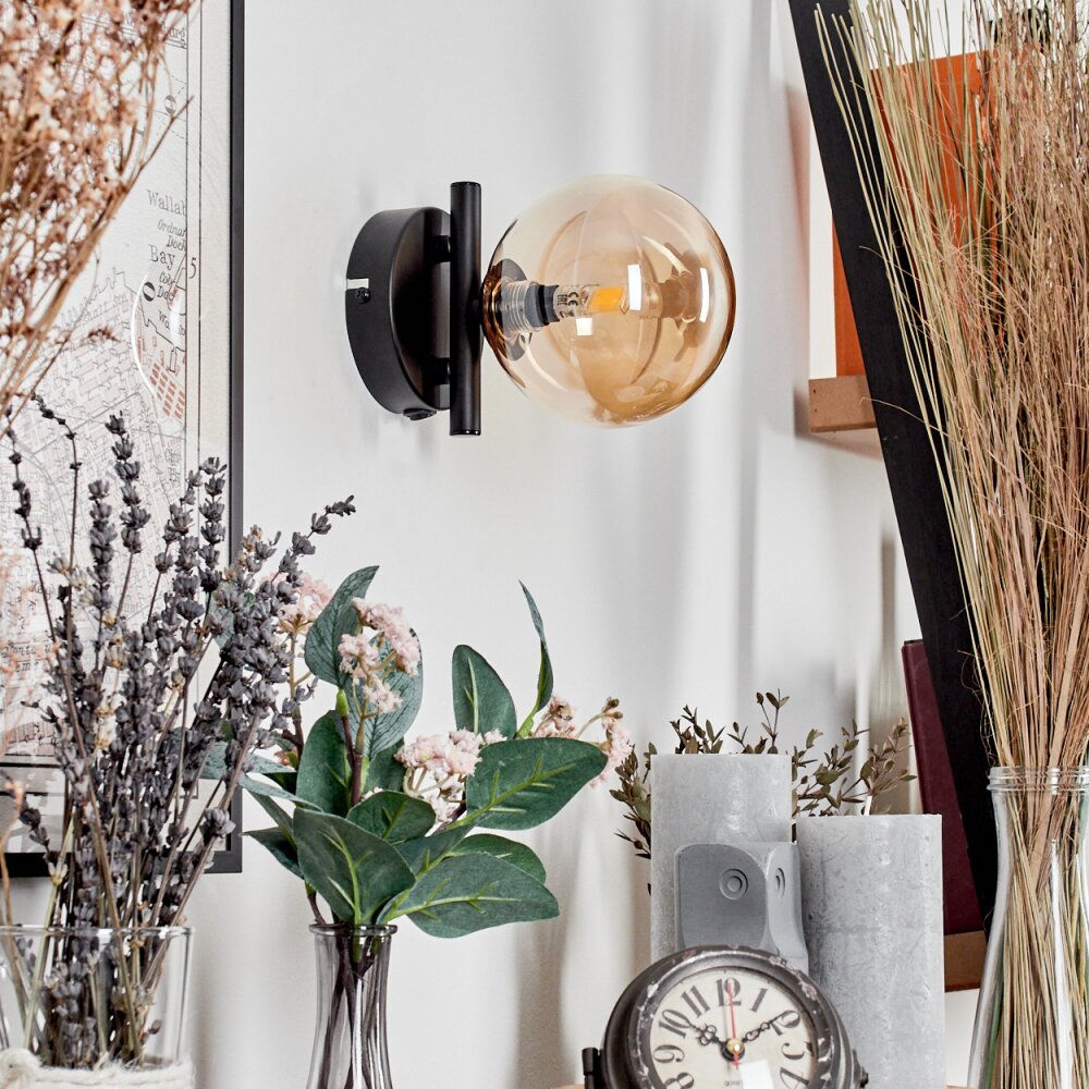 Chehalis Applique - Vetro Ambrato, 1-Luce