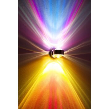 Top-Light PukWall Applique LED Cromo, 2-Luci
