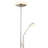 Globo GANINA Piantana LED Nichel opaco, 1-Luce