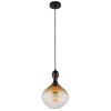 Globo ALADDIN Lampadario a sospensione Nero, 1-Luce