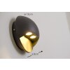 Globo ELARA Applique per esterno LED Grigio, 2-Luci