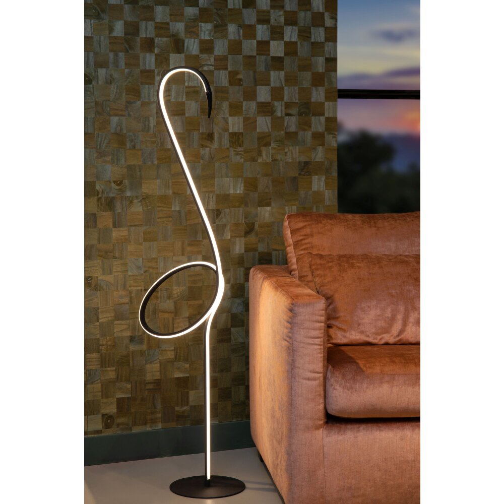 Lucide FLAMINGO Lampada da terra LED, 1-Luce, Telecomando, Cambia colore main product photo