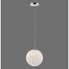 Paul-Neuhaus BOLO Lampada a Sospensione LED Argento, 1-Luce