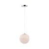 Paul-Neuhaus BOLO Lampada a Sospensione LED Argento, 1-Luce