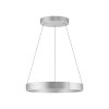 Paul-Neuhaus PURE E-CLIPSE Lampada a Sospensione LED Argento, 2-Luci, Telecomando