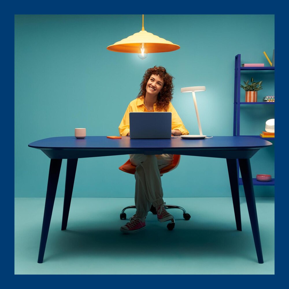 Philips WiZ Office Lampada da tavolo LED Bianco, 1-Luce