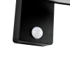 Nordlux JUSTINA Applique da esterno LED Nero, 1-Luce, Sensori di movimento