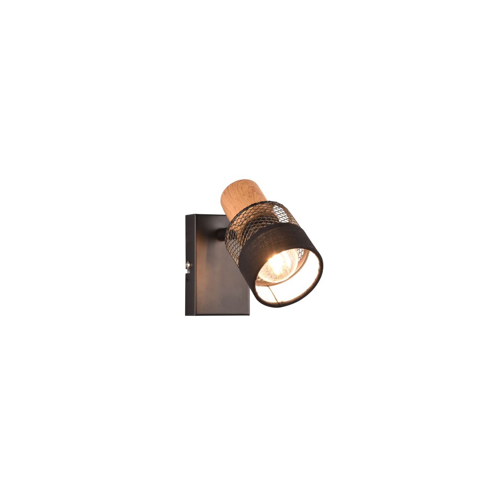Trio NANDINI Plafoniera Nero, 1-Luce main product photo