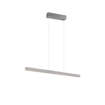 Trio HELIOS Lampada a Sospensione LED Alluminio, 1-Luce