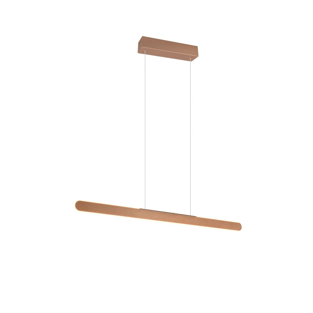 Trio HELIOS Lampada a Sospensione LED Marrone, 1-Luce main product photo