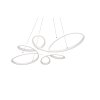 Trio FLY Lampada a Sospensione LED Bianco, 1-Luce