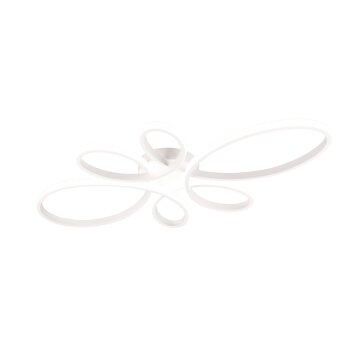 Trio FLY Plafoniera LED Bianco, 1-Luce