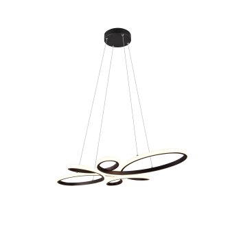 Trio FLY Lampada a Sospensione LED Nero, 1-Luce