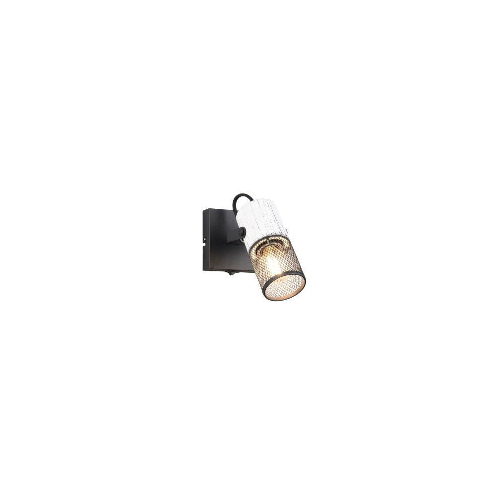 Trio TOSH Plafoniera Nero, 1-Luce main product photo