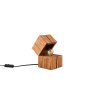 Trio TREASURE Lampada da tavolo LED Legno chiaro, 1-Luce