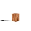 Trio TREASURE Lampada da tavolo LED Legno chiaro, 1-Luce