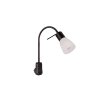 Trio LEVISTO Plafoniera LED Nero, 1-Luce