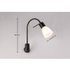 Trio LEVISTO Plafoniera LED Nero, 1-Luce Trio LEVISTO Plafoniera LED Nero, 1-Luce