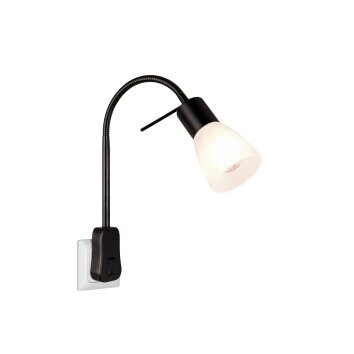 Trio LEVISTO Plafoniera LED Nero, 1-Luce