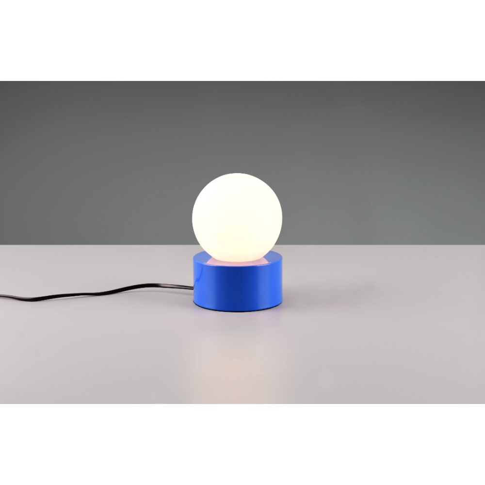 Reality COUNTESS Lampada da tavolo Blu, 1-Luce main product photo