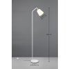 Reality BUDDY Lampada da terra Bianco, 1-Luce