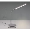 Reality TORO Lampada da tavolo LED Grigio, 1-Luce