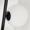 Remaisnil Lampada da terra - Vetro 15 cm Bianco, 3-Luci