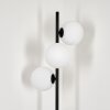 Remaisnil Lampada da terra - Vetro 15 cm Bianco, 3-Luci