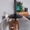 Chehalis Plafoniera - Vetro 15 cm Écru, Nero, 5-Luci