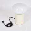 Godrie Lampada da tavolo Crema, 1-Luce