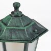 Loria Lampada con piedistallo Verde, Nero, 1-Luce