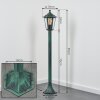 Loria Lampioncino Segnapasso Verde, Nero, 1-Luce