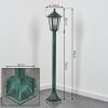 Loria Lampioncino Segnapasso Verde, Nero, 1-Luce