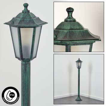 Loria Lampioncino Segnapasso Verde, Nero, 1-Luce